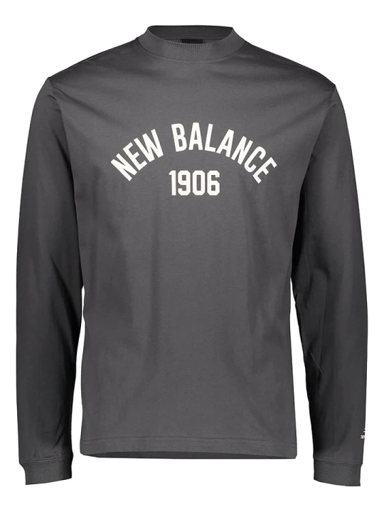 Zdjęcie produktu New Balance Koszulka "Essentials Varsity" w kolorze szarym rozmiar: L