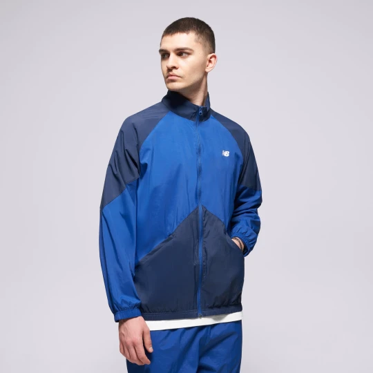 Zdjęcie produktu New Balance Kurtka Ortalion Sport Legacy Jacket granatowy