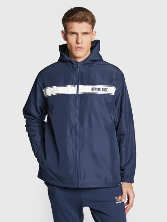 Zdjęcie produktu New Balance Kurtka przejściowa MJ23901 Granatowy Relaxed Fit