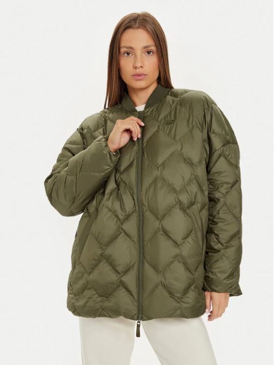 Zdjęcie produktu New Balance Kurtka puchowa WJ43503 Zielony Loose Fit