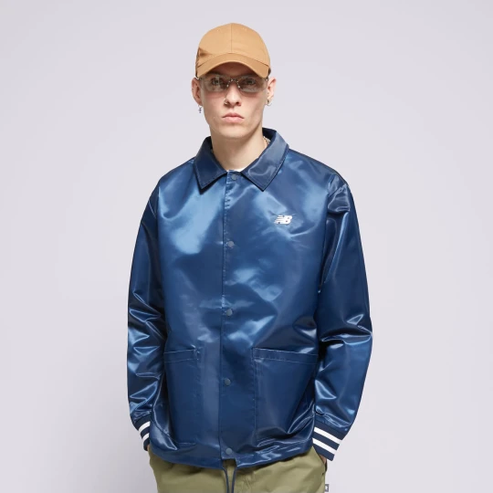 Zdjęcie produktu New Balance Kurtka Sgh Coaches Jacket granatowy