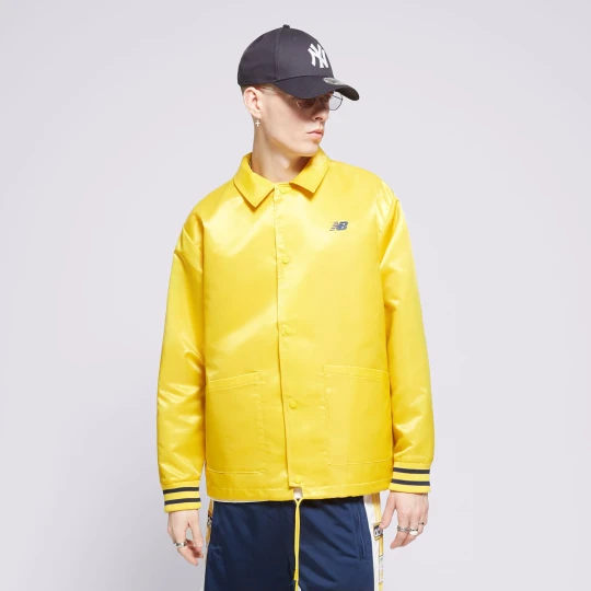 Zdjęcie produktu New Balance Kurtka Sgh Coaches Jacket żółty