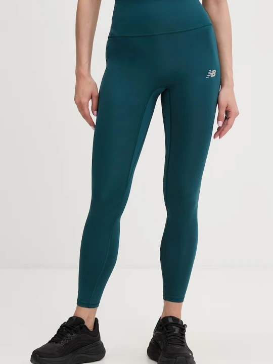Zdjęcie produktu New Balance legginsy damskie Essentials turkusowy