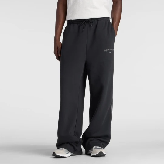 Zdjęcie produktu Linear Graphic Fleece Pants New Balance czarny