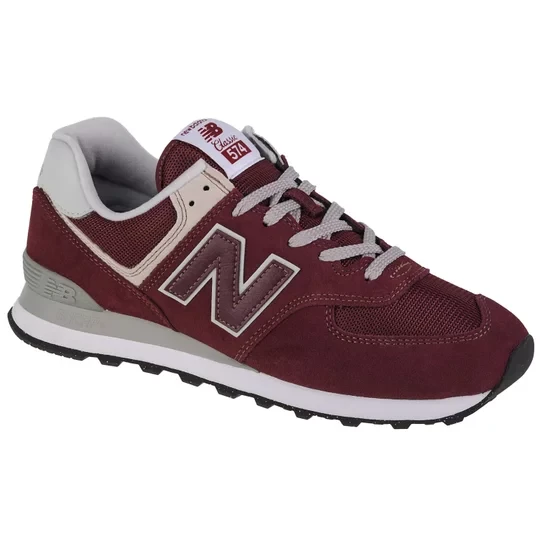 Zdjęcie produktu New Balance ML574EVM, Męskie, Bordowe, buty sneakers, skóra zamszowa, rozmiar: 40, 5