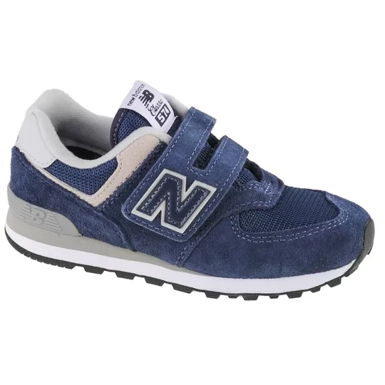Zdjęcie produktu New Balance PV574EVN, Dla chłopca, Granatowe, buty sneakers, skóra zamszowa, rozmiar: 32