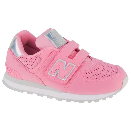 Zdjęcie produktu New Balance PV574HM1, Dla dziewczynki, Różowe, buty sneakers, syntetyk, rozmiar: 28, 5