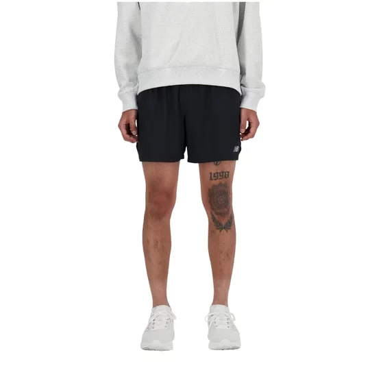 Zdjęcie produktu New Balance Rc Seamless 5 inch Short MS41286BK, Męskie, Czarne, spodenki, poliester, rozmiar: L