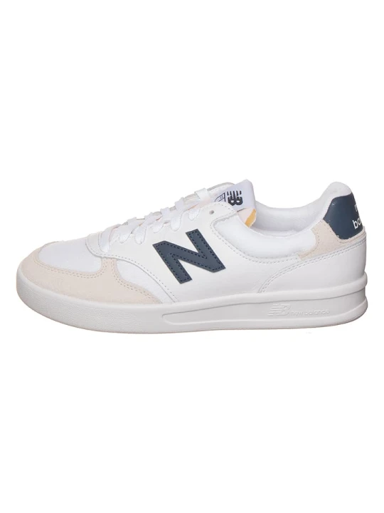 Zdjęcie produktu New Balance Skórzane sneakersy "CT300" w kolorze biało-granatowym rozmiar: 40