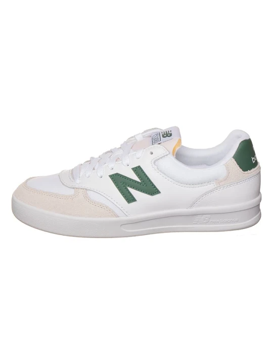 Zdjęcie produktu New Balance Skórzane sneakersy "CT300" w kolorze biało-zielonym rozmiar: 38, 5