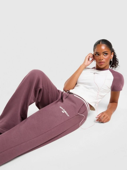 Zdjęcie produktu New Balance Spodnie Ribbed Sl brązowy