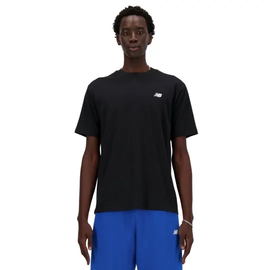 Zdjęcie produktu New Balance Sport Essentials Cotton T-Shirt MT41509BK, Męskie, Czarne, t-shirty, bawełna, rozmiar: L