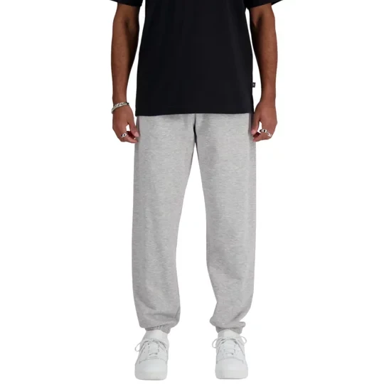 Zdjęcie produktu New Balance Sport Essentials French Terry Jogger MP41519AG, Męskie, Szare, spodnie, poliester, rozmiar: L