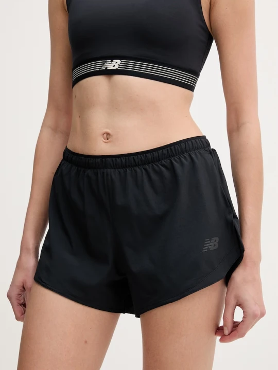 Zdjęcie produktu New Balance szorty sportowe damskie czarny