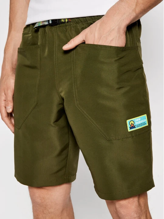 Zdjęcie produktu New Balance Szorty sportowe MS01518O Zielony Regular Fit