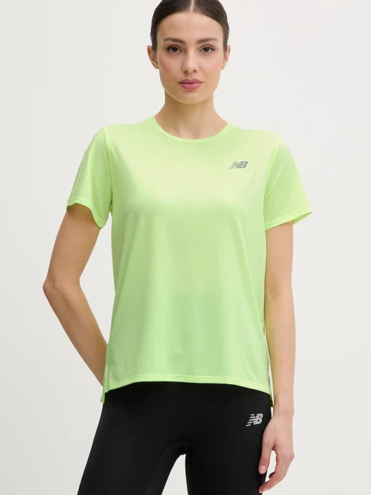 Zdjęcie produktu New Balance T-shirt treningowy damski zielony
