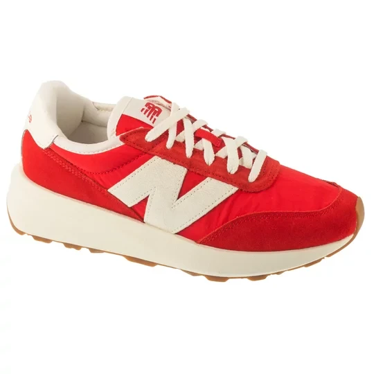 Zdjęcie produktu New Balance U370VD, Unisex, Czerwone, buty sneakers, skóra zamszowa, rozmiar: 42