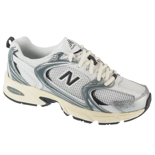 Zdjęcie produktu New Balance U530ESA, Unisex, Białe, buty sneakers, przewiewna siateczka, rozmiar: 40, 5