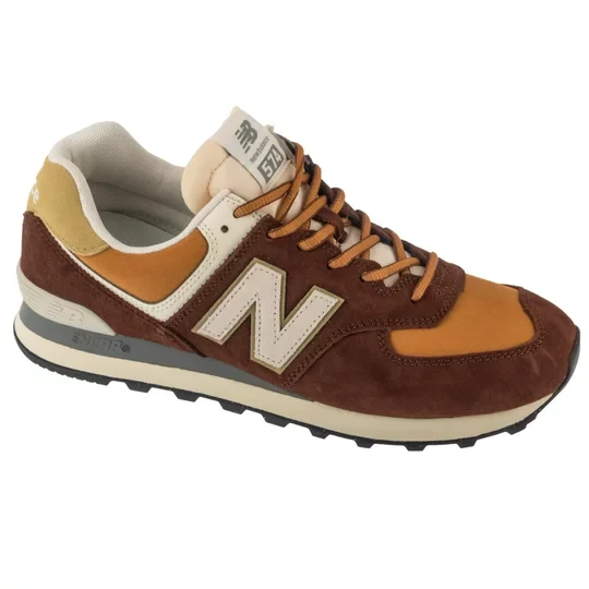 Zdjęcie produktu New Balance U574MRR, Unisex, Brązowe, buty sneakers, skóra zamszowa, rozmiar: 37, 5