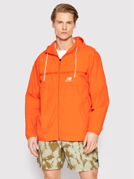 Zdjęcie produktu New Balance Wiatrówka MJ21500 Pomarańczowy Relaxed Fit