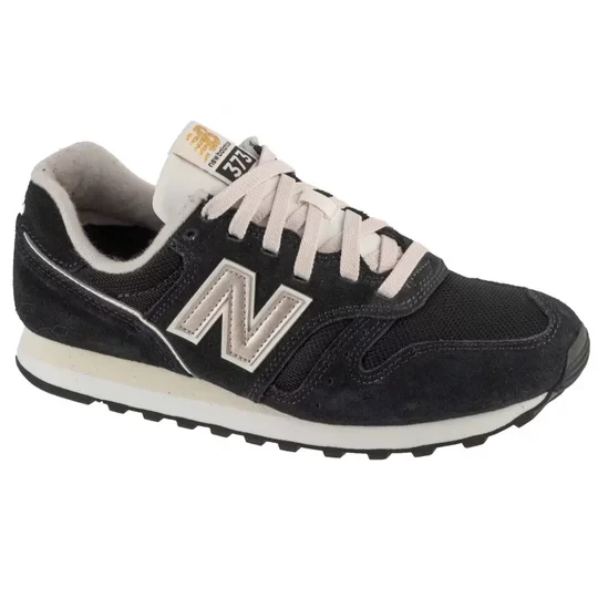 Zdjęcie produktu New Balance WL373LK2, Damskie, Czarne, buty sneakers, skóra zamszowa, rozmiar: 37