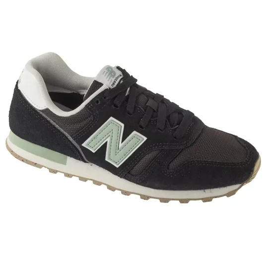 Zdjęcie produktu New Balance WL373XB2, Damskie, Czarne, buty sneakers, skóra zamszowa, rozmiar: 35
