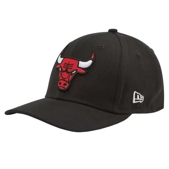 Zdjęcie produktu New Era 9FIFTY Chicago Bulls Stretch Snap Cap 11871284, Unisex, Czarne, czapki z daszkiem, bawełna, rozmiar: M/L