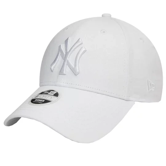 Zdjęcie produktu New Era 9FORTY Fashion New York Yankees MLB Cap 80524868, Damskie, Białe, czapki z daszkiem, bawełna, rozmiar: OSFA