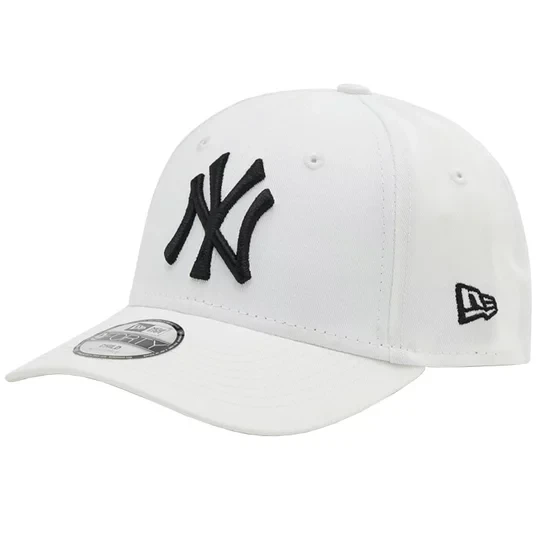 Zdjęcie produktu New Era 9FORTY League New York Yankees Kids Cap 12745556, Dla dziewczynki, Białe, czapki z daszkiem, bawełna, rozmiar: YOUTH