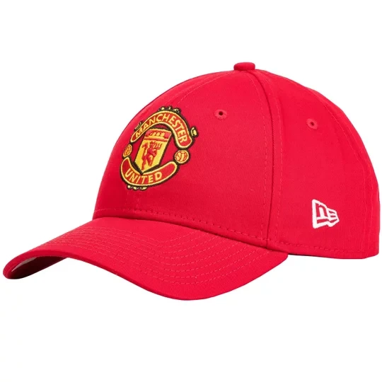 Zdjęcie produktu New Era 9FORTY Manchester United FC Cap 11213219, Męskie, Czerwone, czapki z daszkiem, poliester, rozmiar: OSFA