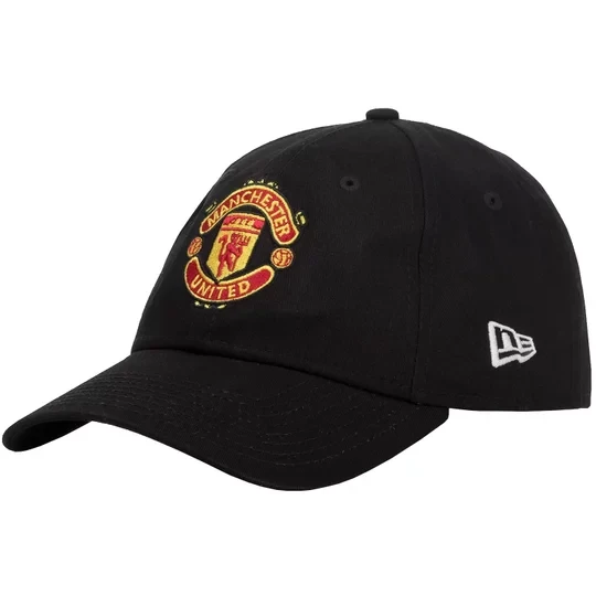 Zdjęcie produktu New Era 9FORTY Manchester United FC Cap 11213222, Męskie, Czarne, czapki z daszkiem, poliester, rozmiar: OSFA