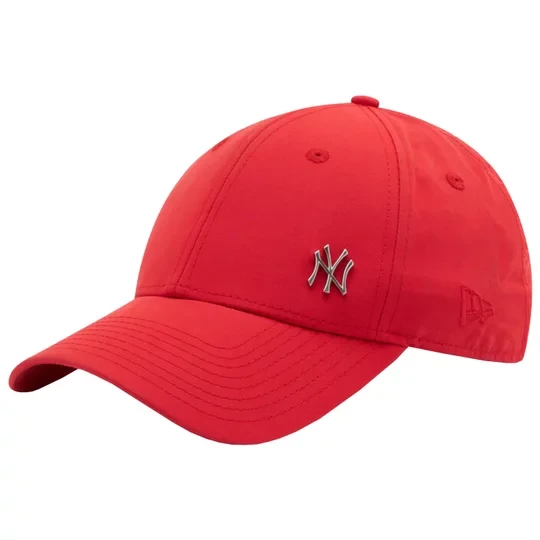 Zdjęcie produktu New Era 9FORTY New York Yankees Flawless Cap 11198847, Unisex, Czerwone, czapki z daszkiem, bawełna, rozmiar: OSFA