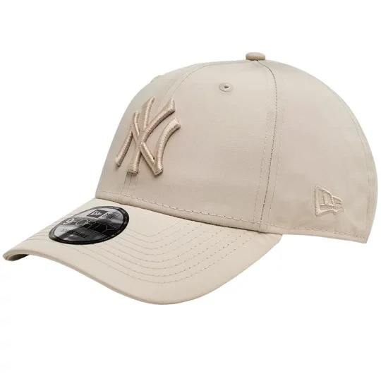 Zdjęcie produktu New Era 9FORTY New York Yankees MLB Cap 60137475, Damskie, Beżowe, czapki z daszkiem, bawełna, rozmiar: OSFM