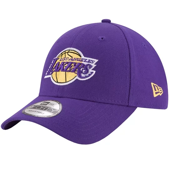 Zdjęcie produktu New Era 9FORTY The League Los Angeles Lakers NBA Cap 11405605, Męskie, Fioletowe, czapki z daszkiem, poliester, rozmiar: OSFA
