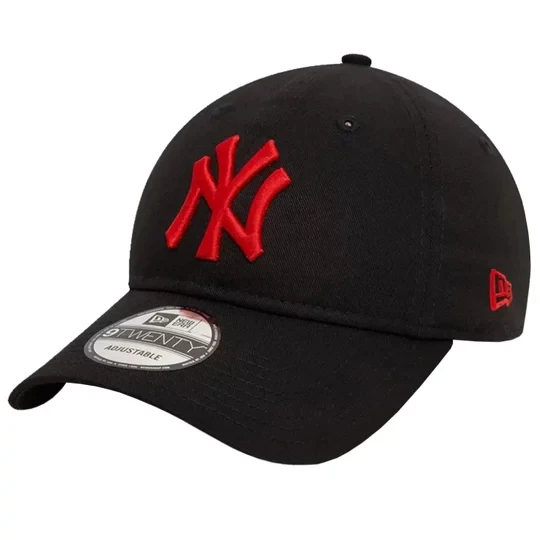 Zdjęcie produktu New Era 9TWENTY League Essentials New York Yankees Cap 60471471, Męskie, Czarne, czapki z daszkiem, bawełna, rozmiar: OSFA