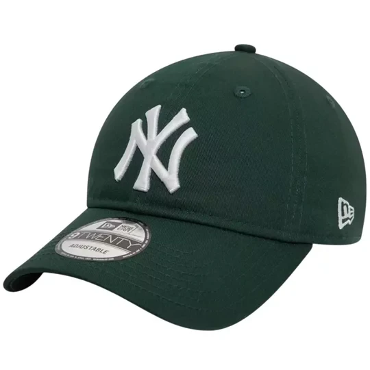 Zdjęcie produktu New Era 9TWENTY League Essentials New York Yankees Cap 60471473, Męskie, Zielone, czapki z daszkiem, bawełna, rozmiar: OSFA