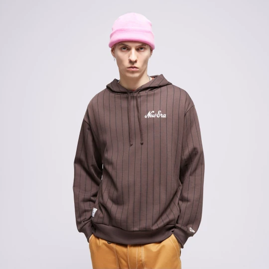 Zdjęcie produktu New Era Bluza Z Kapturem Ne Pinstripe Os brązowy