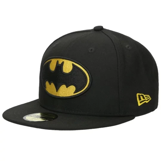 Zdjęcie produktu New Era Character Bas Batman Basic Cap 10862338, Męskie, Czarne, czapki z daszkiem, poliester, rozmiar: 7 1/4