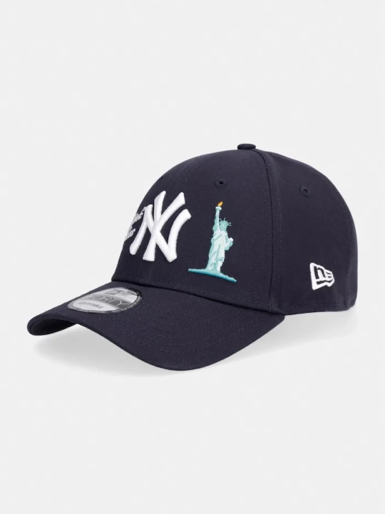 Zdjęcie produktu New Era czapka bejsbolówka bawełniana CITY ICON 940 NYY granatowy