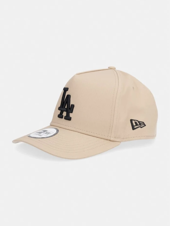 Zdjęcie produktu New Era czapka bejsbolówka bawełniana LE EFRAME LA DODGERS beżowy