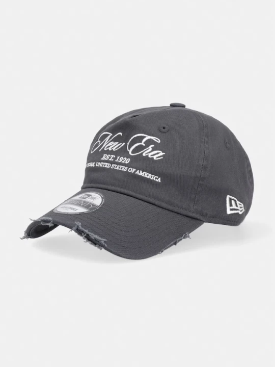 Zdjęcie produktu New Era czapka bejsbolówka bawełniana WASH DISTRESS 920 czarny