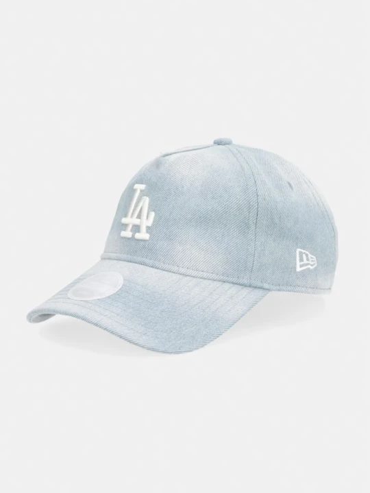 Zdjęcie produktu New Era czapka bejsbolówka z bawełną DENIM 920 LA DODGERS niebieski