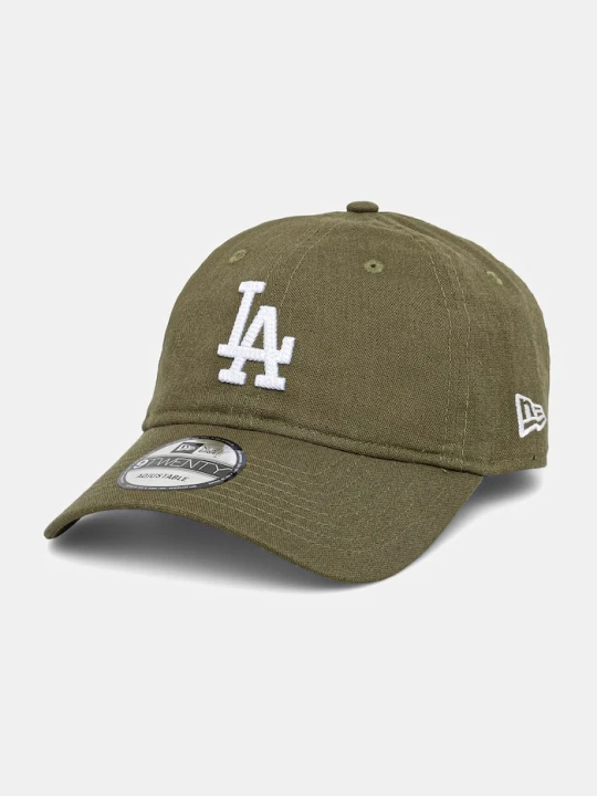 Zdjęcie produktu New Era czapka bejsbolówka z dodatkiem lnu 9TWENTY® zielony