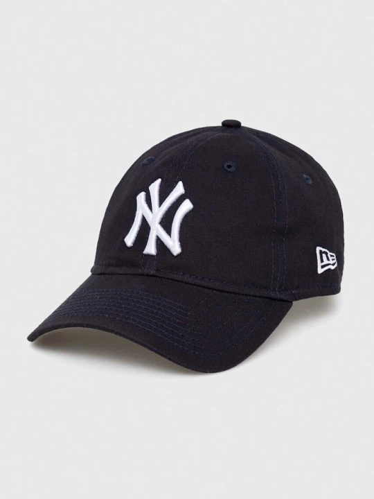 Zdjęcie produktu New Era czapka z daszkiem bawełniana granatowy