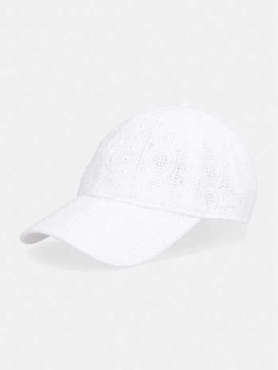 Zdjęcie produktu New Era czapka z daszkiem bawełniana BRODERIE 920 NYY biały