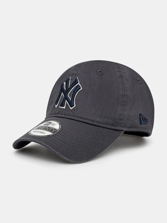 Zdjęcie produktu New Era czapka z daszkiem bawełniana CORE CLASSICS 9TWENTY® szary