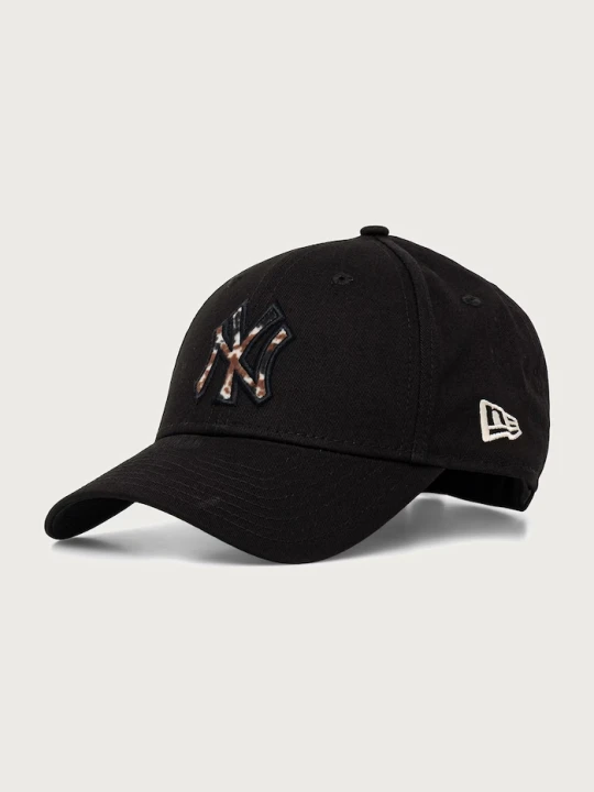 Zdjęcie produktu New Era czapka z daszkiem bawełniana FAUX PONY INFILL 9FORTY® czarny