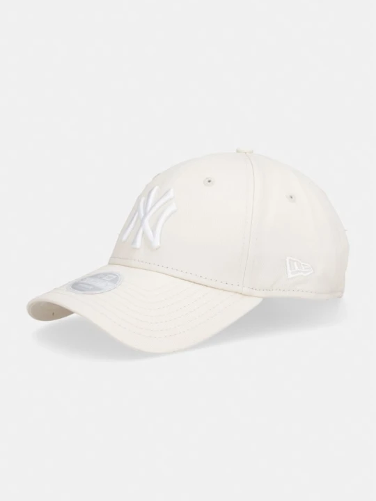 Zdjęcie produktu New Era czapka z daszkiem bawełniana FLORAL ICON 940 NYY beżowy