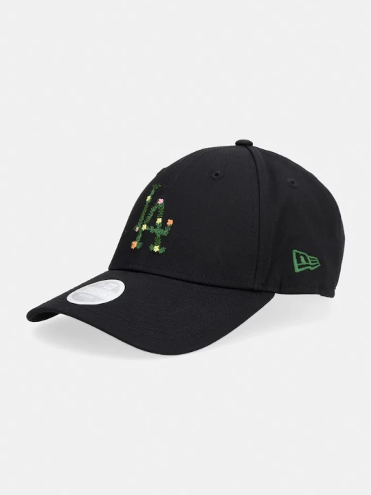 Zdjęcie produktu New Era czapka z daszkiem bawełniana FLORAL INFILL 940 LA DODGERS czarny