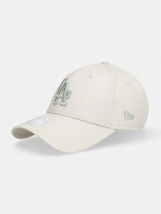 Zdjęcie produktu New Era czapka z daszkiem bawełniana LE 940 LA DODGERS beżowy